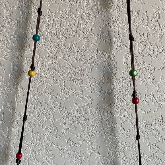 Coconut Shell Disc Beaded Sling Multi Color Coco Brown Crossbody Mini Boho Bag - Picture 7 of 12